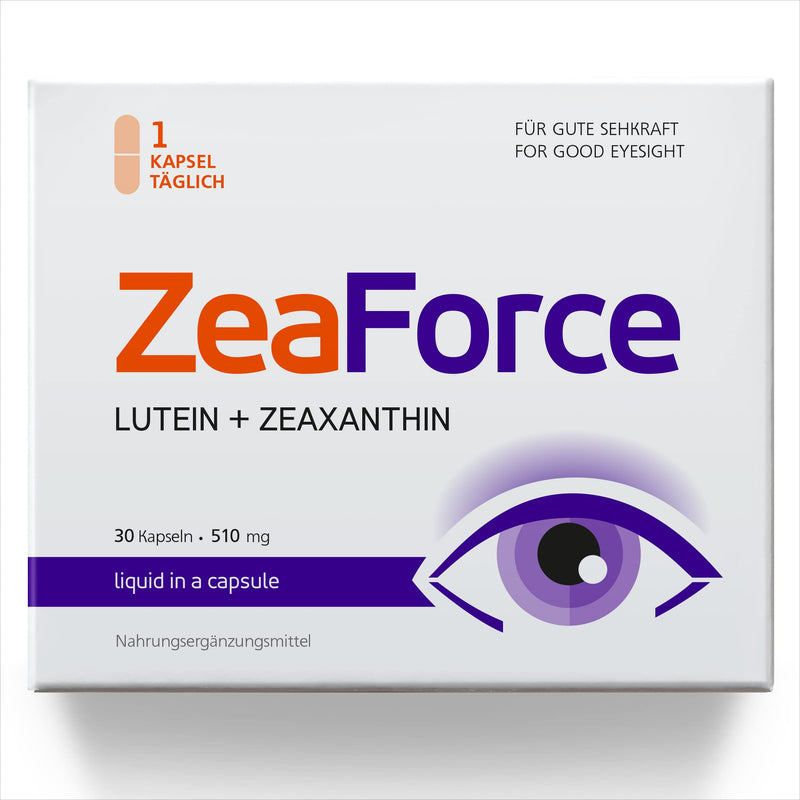 ZeaForce – perfect vision with just 1 capsule/day. Concentrated composition. Diverse effect. Liquid formula for faster action. Laboratory tested (1 pack) 1 pack - NewNest Australia