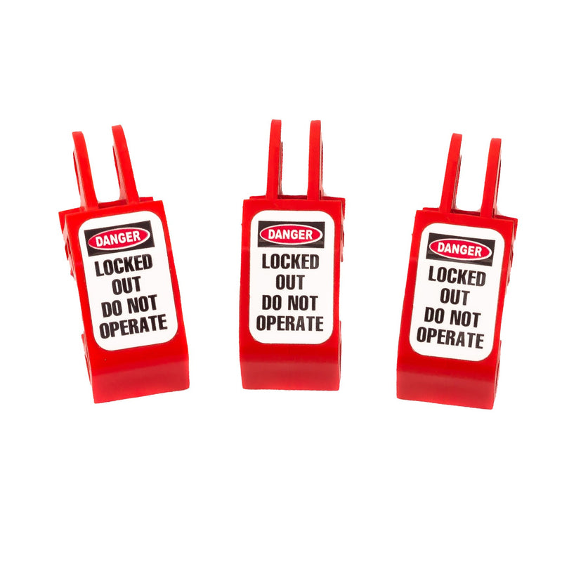 ZING 7110 Universal Circuit Breaker Lockout for Lockout Tagout, 3 Pack - NewNest Australia