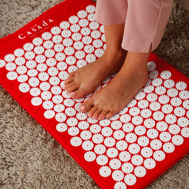 Casada Miomat - Acupressure Mat / Full Body Massage Mat / Needle Mat For Back, Shoulders, Neck, Soothing Relaxation, Traditional Chinese Medicine, Massage Nubs, Regeneration - NewNest Australia