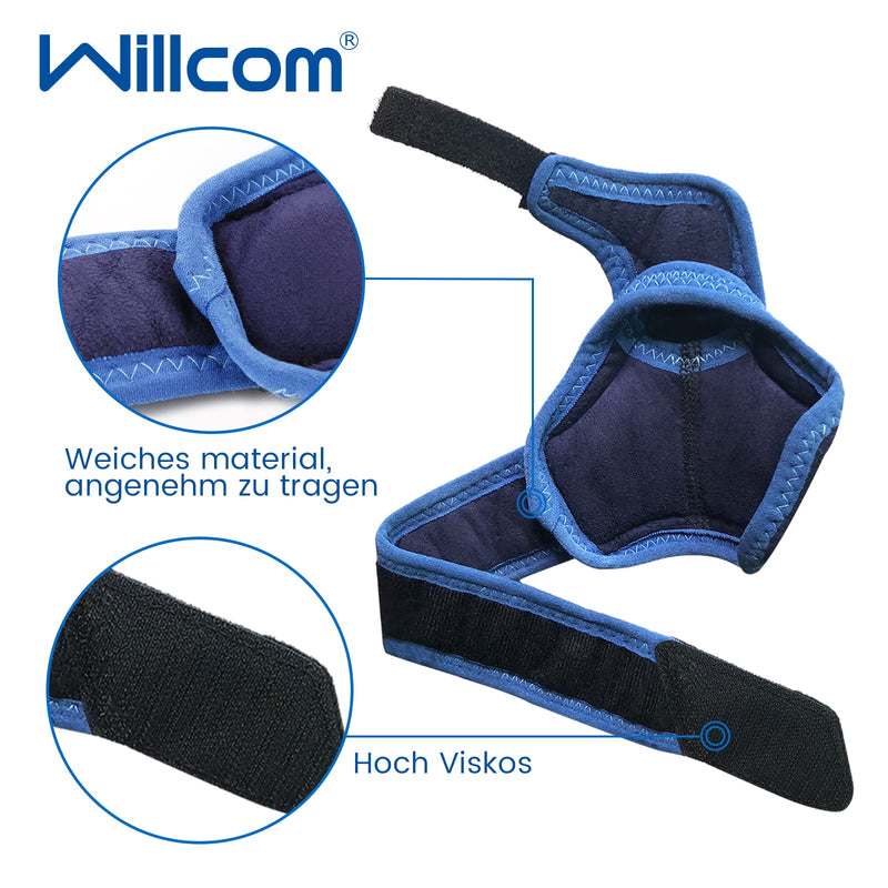 Willcom thumb bandage reversible right left, thumb saddle joint thumb support, osteoarthritis thumb orthosis for thumb injuries, tendonitis, arthritis, saddle joint (L) L - NewNest Australia