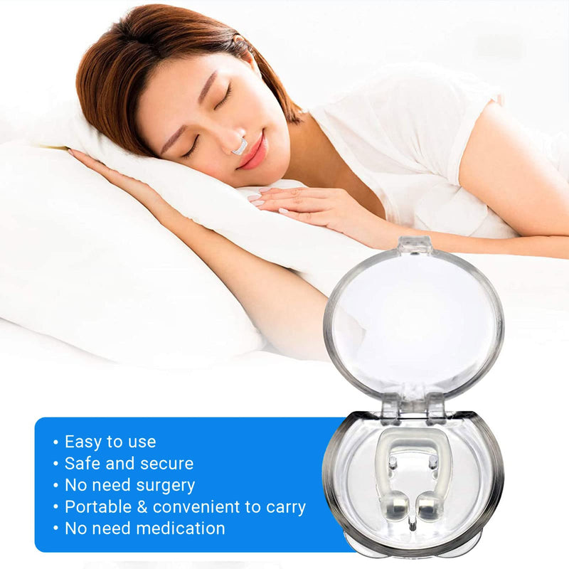 Caitang Snoring Stopper, Anti Snoring Nose Clip, Pack Of 6 Anti Snoring Nose Spreaders, Nose Separator Against Snoring, Prevent Snoring, Reduce Noise When Sleeping - NewNest Australia