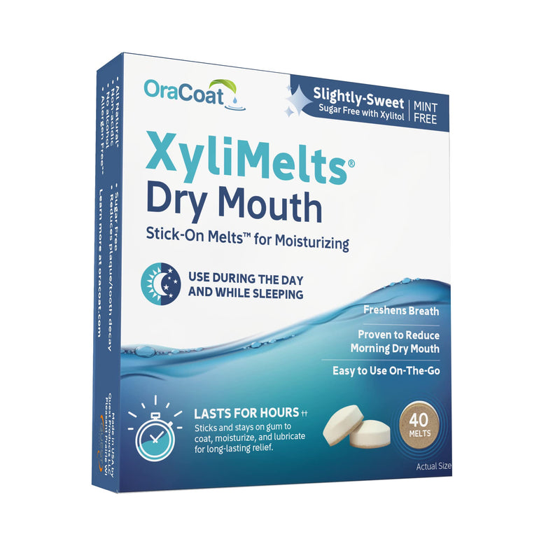 Orahealth XyliMelts Mint-Free Discs - 40 discs, Pack of 3 - NewNest Australia