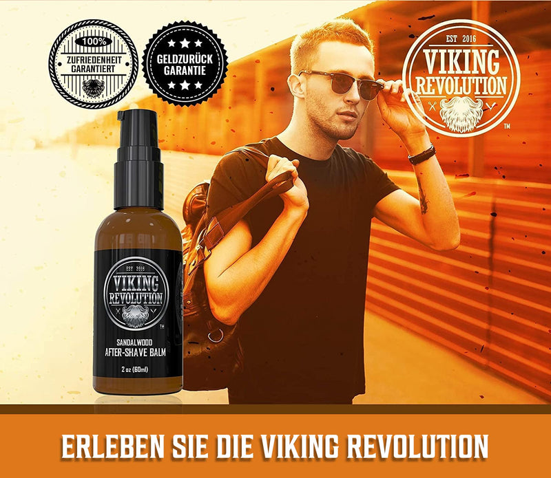 Luxury After Shave Balm For Men - Premium After Shave Men - Soothes And Moisturises The Face After Shaving - No Shaving Burn For A Silky Soft Result - Sandalwood - NewNest Australia