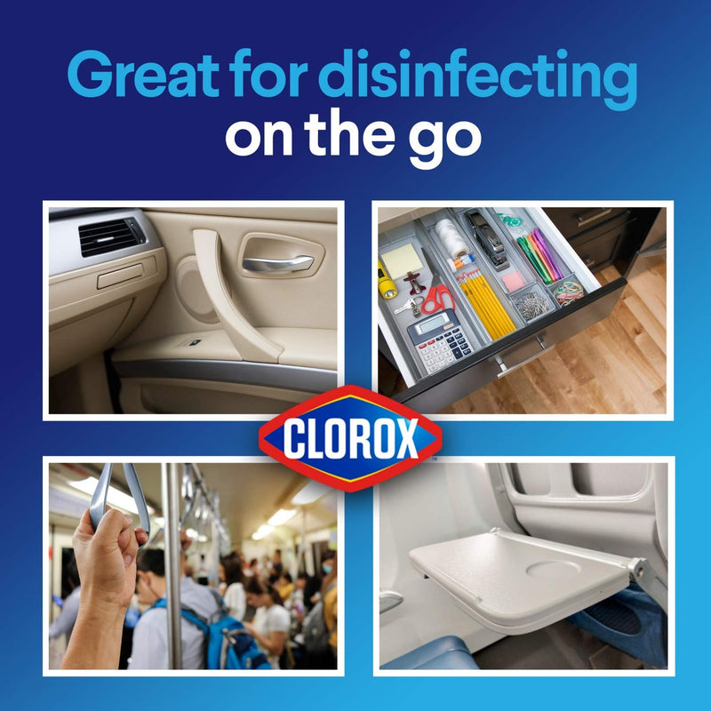 Clorox Disinfecting Wipes, Crisp Lemon - 75 Wipes (31404), Package may vary - NewNest Australia