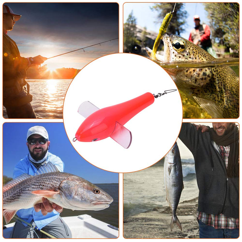 Vbest Life Saltwater Fishing Lure Bait, Bait Accessory for Fishing with Big red Fish Shaped Fishing Bait(Red) - NewNest Australia