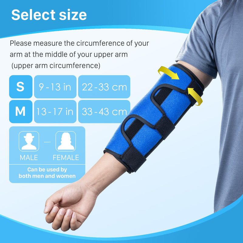 Elbow Splint For Cubital Tunnel Syndrome, Ulnar Nerve, Elbow Splint Bandage For Men And Women, Arm Splint For Left And Right, Elbow Bandage With Integrated 3 Support Plates, L/Xl - NewNest Australia