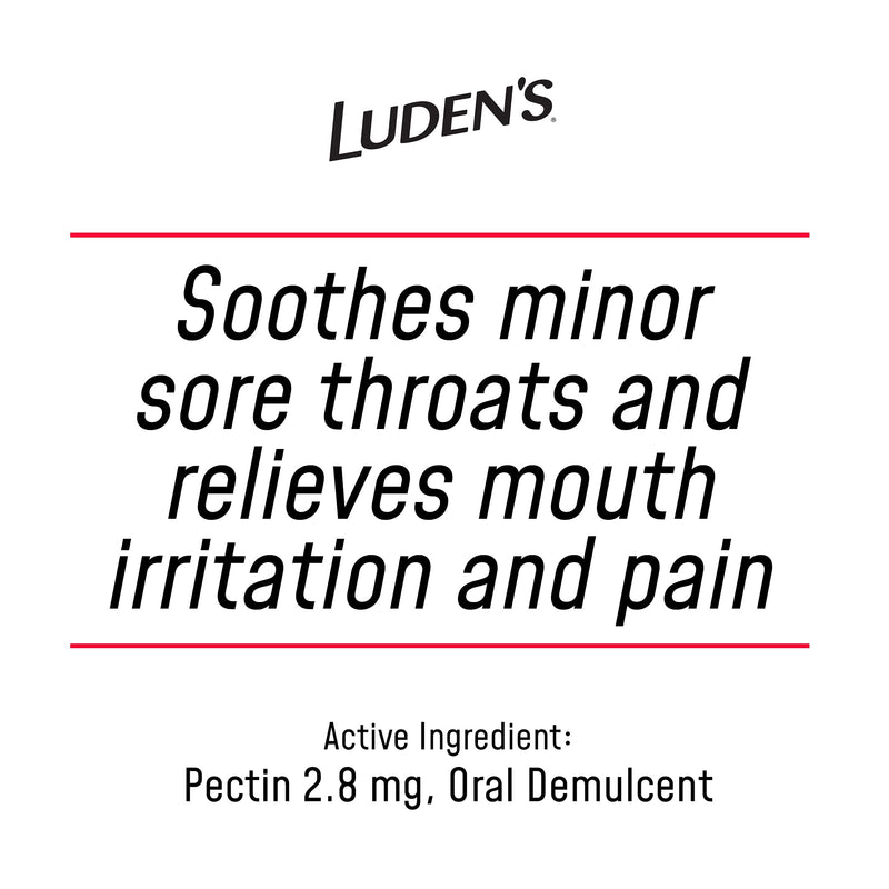 Ludens Deliciously Soothing Throat Drops, Wild Cherry Flavor, 90 Count - NewNest Australia