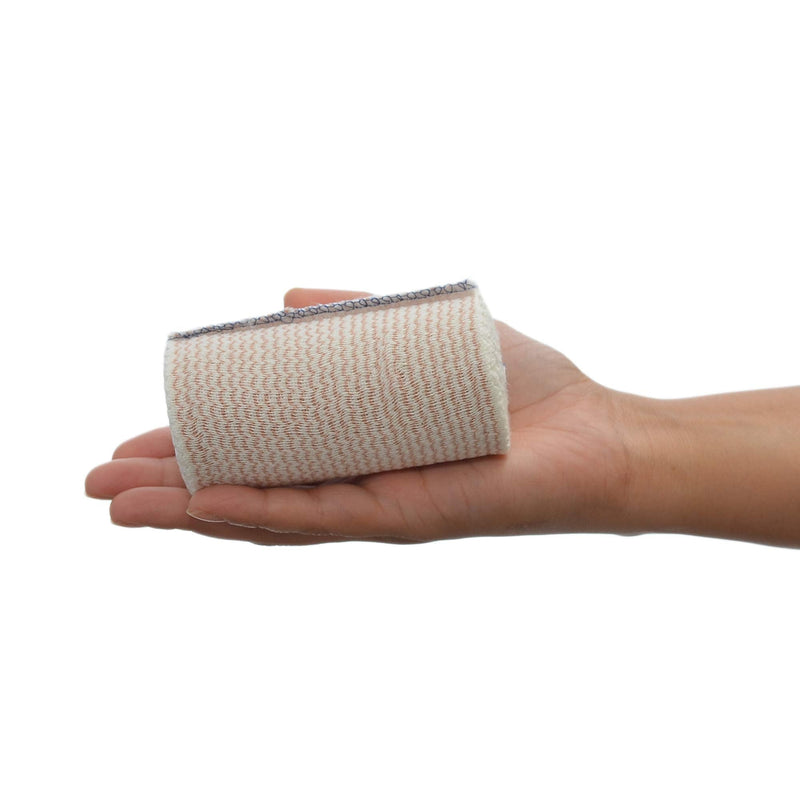 Dealmed 4" Elastic Bandage Wrap with Self-Closure – 10 Elastic Bandages, 5 Yards Stretched Compression Bandage Wrap, Wound Care Product for First Aid Kit and Medical Facilities Pack of 10 - NewNest Australia