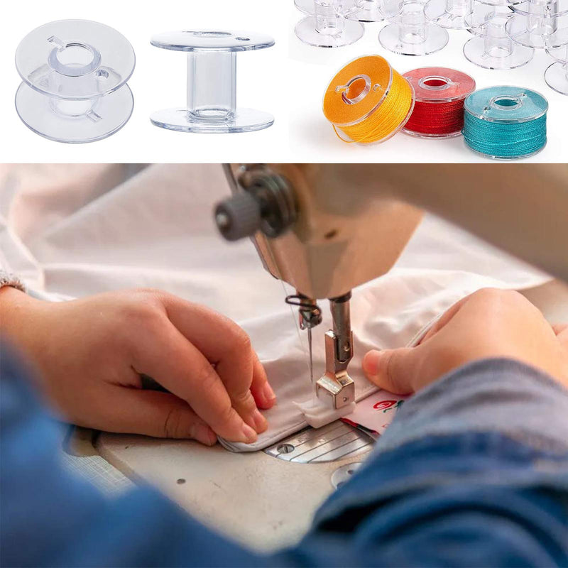 100 Pack Bobbins for Brother Sewing Machine, SA156 Bobbins for Sewing Machine - NewNest Australia