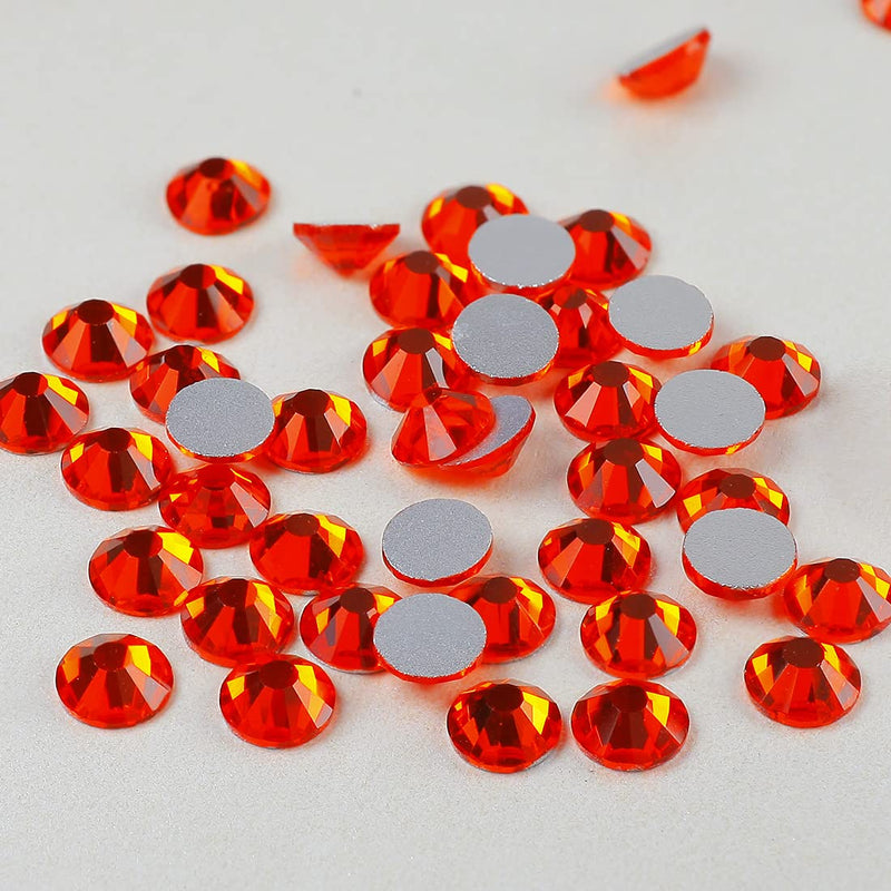 Yantuo ss 10 Orange Rhinestones Flat Back,2880 pcs 3 mm Hyacinth Non hotfix Crystal Stone,Bling Glass gems for Nail Art,Heels,Shoes,Makeup,DIY Crafts SS10 - NewNest Australia