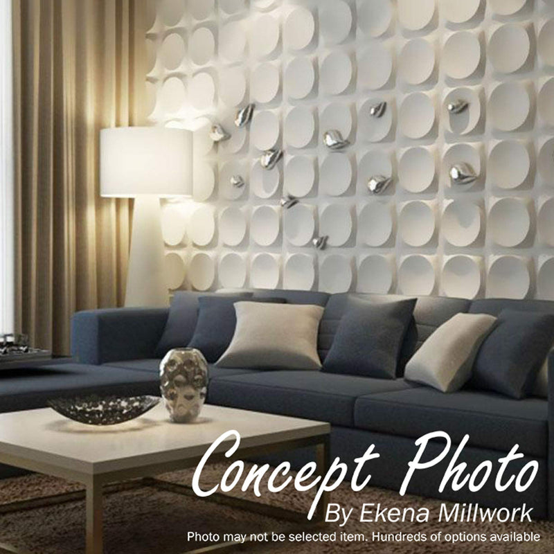 Ekena Millwork WP20X20ADWH Adonis EnduraWall Decorative 3D Wall Panel, 19 5/8"W x 19 5/8"H, White 19.6 x 19.6 x 1 inches - NewNest Australia