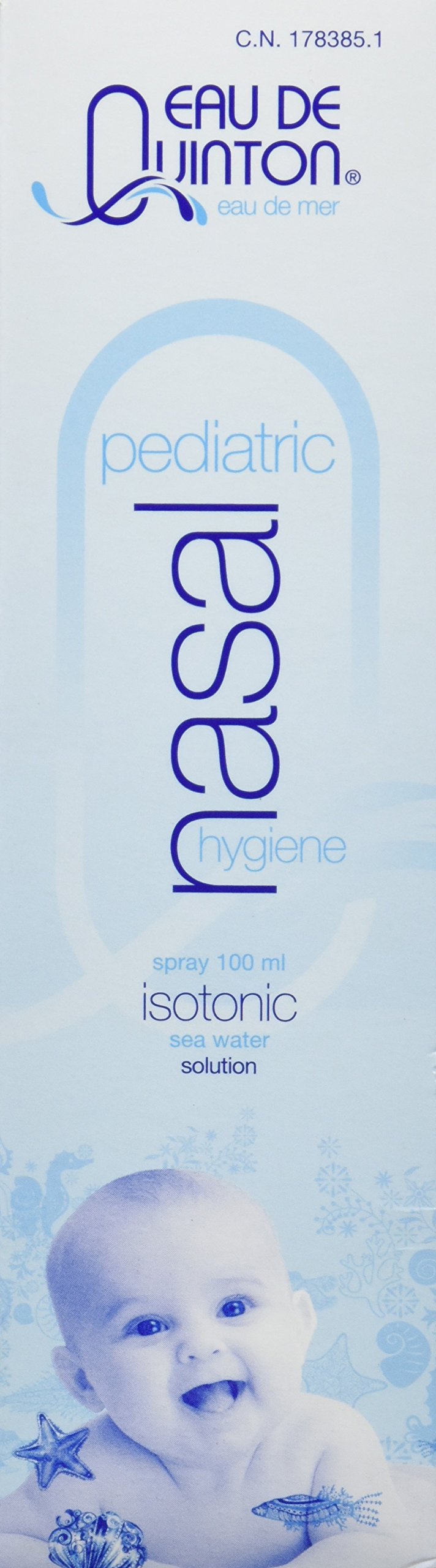 Eau De Quinton Water from the Sea Pediatric Nasal Hygiene Isotonic Spray of 100 ml. - NewNest Australia
