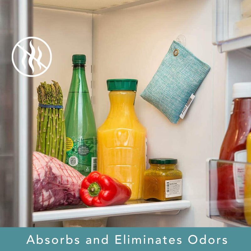 MOSO NATURAL: The Original Air Purifying Bag for Fridge and Freezer. Unscented, Chemical-Free Odor Eliminator. More Powerful Than Baking Soda. (Blue) 1-Pack - NewNest Australia