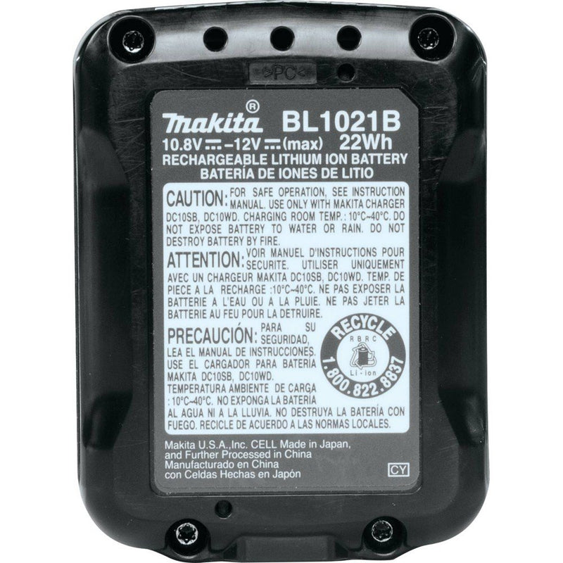 Makita BL1021B 12V max CXT Lithium-Ion 2.0Ah Battery 2.0 Ah - NewNest Australia