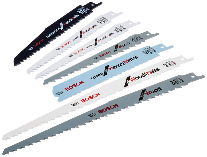 Bosch RAP7PK 7-Piece Reciprocating Saw Blade Set - NewNest Australia