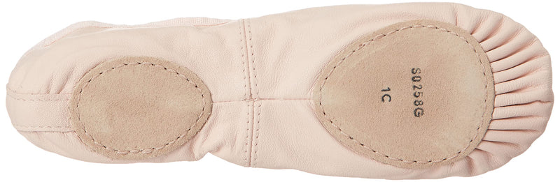 Bloch girls Bloch Dance Girl's Dansoft Ii Leather Split Sole Ballet Shoe/Slipper Medium Little Kid Theatrical Pink - NewNest Australia