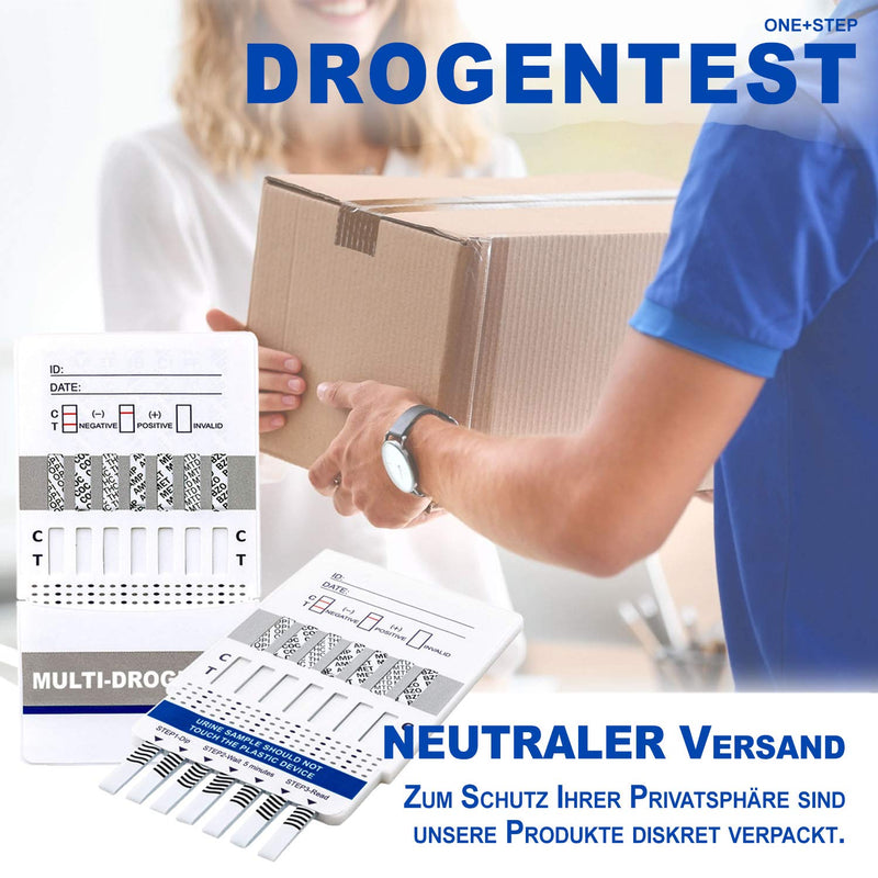 5 x One+Step Multi Drug Test - Determine 5 types of drugs with one test - NewNest Australia