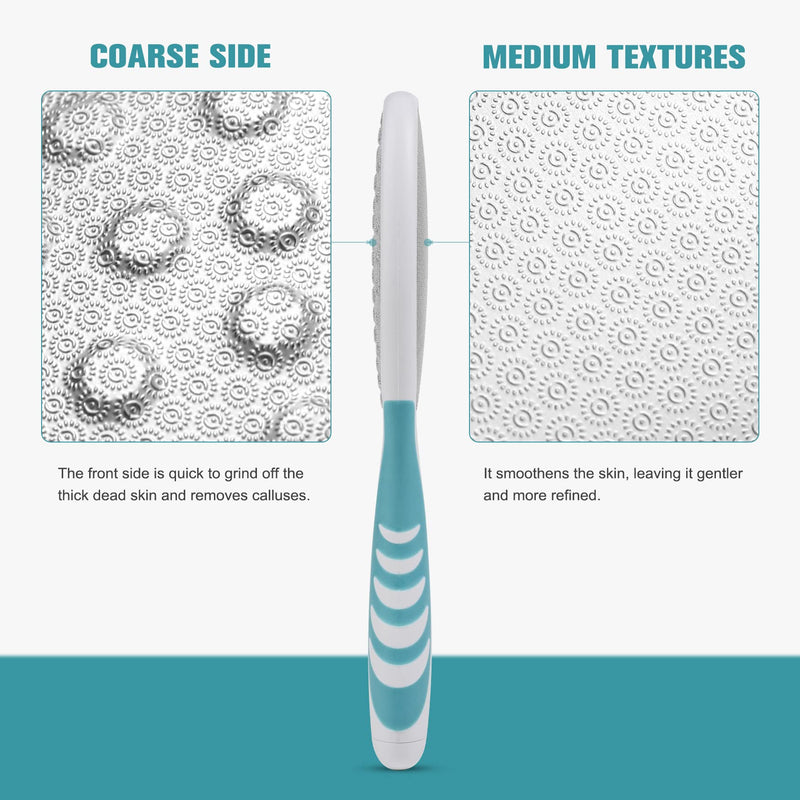 FVION Foot File Dead Hard Skin Remover – Pedicure Rasp Cracked Heels, Double Side Professional Callus Removal for Feet, Stainless Steel Foot Scraper for Feet Care - NewNest Australia