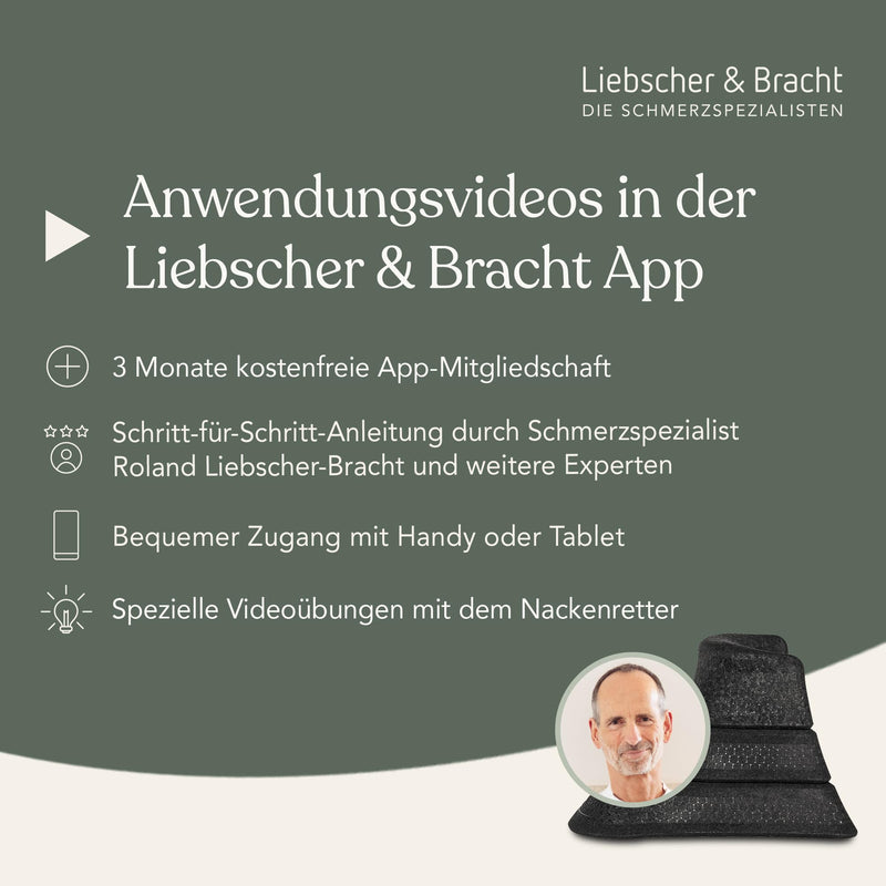 Liebscher & Bracht Original Neck Saver - Neck Stretcher To Support Migraines, Dizziness, Neck & Headaches - Neck Stretcher Including Exercises In The App - Made In Germany - NewNest Australia