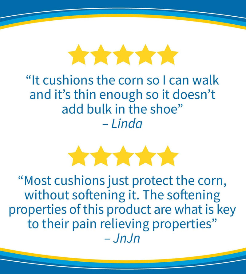 Dr. Scholl's CORN CUSHION with Duragel Technology 6ct Cushioning Protection against Shoe Pressure and Friction that Fits Easily In Any Shoe for Immediate and All-Day Pain Relief Packaging May Vary - NewNest Australia