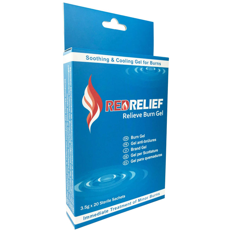 RedRelief Emergency Burn Gel 3.5G - Pack of 20 - NewNest Australia
