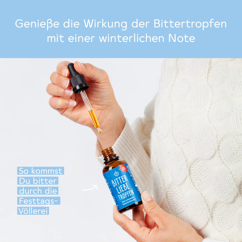 BitterLiebe® Bitter Substances Drops 50ml Limited Winter Edition I Winter Bitter Drops from The Lion's Den I Hildegard von Bingen, Bitter Herbs 1 - NewNest Australia