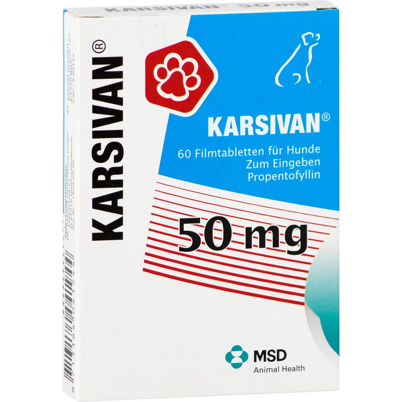 karsivan 50 film-coated tablets for dogs 60 pcs - NewNest Australia