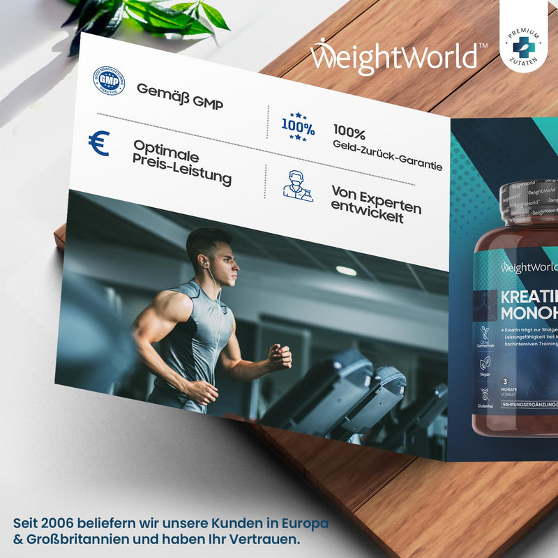 Creatine Monohydrate 3372 Mg ‚ Of Which 3000 Mg Active Creatine Per Serving ‚ 180 Tablets ‚ Vegan Dietary Supplement For Training, Sports, Fitness & Workout ‚ Natural Ingredients & Tasteless - NewNest Australia