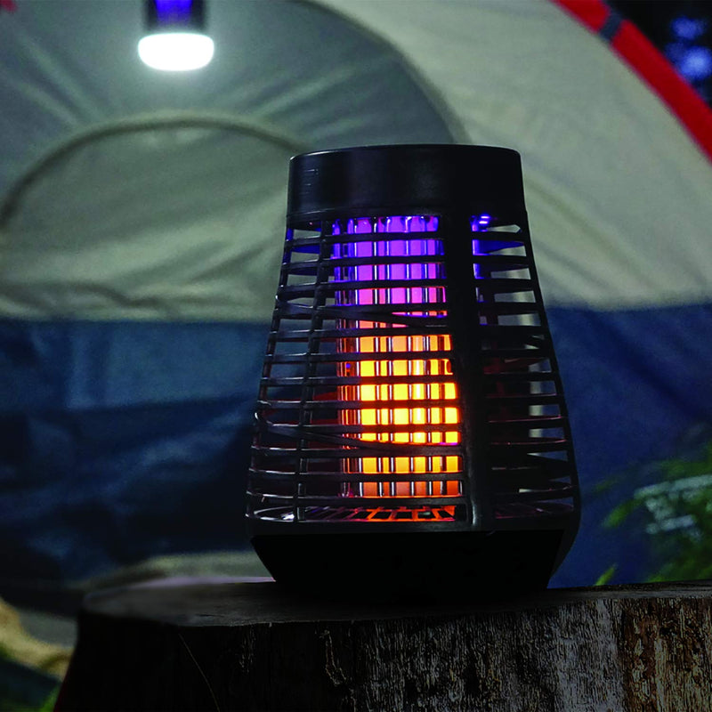 PIC Portable Solar Insect Killer Torch (FLPT), Bug Zapper and Flame Accent Light, Kills Bugs on Contact 1 Lantern - NewNest Australia