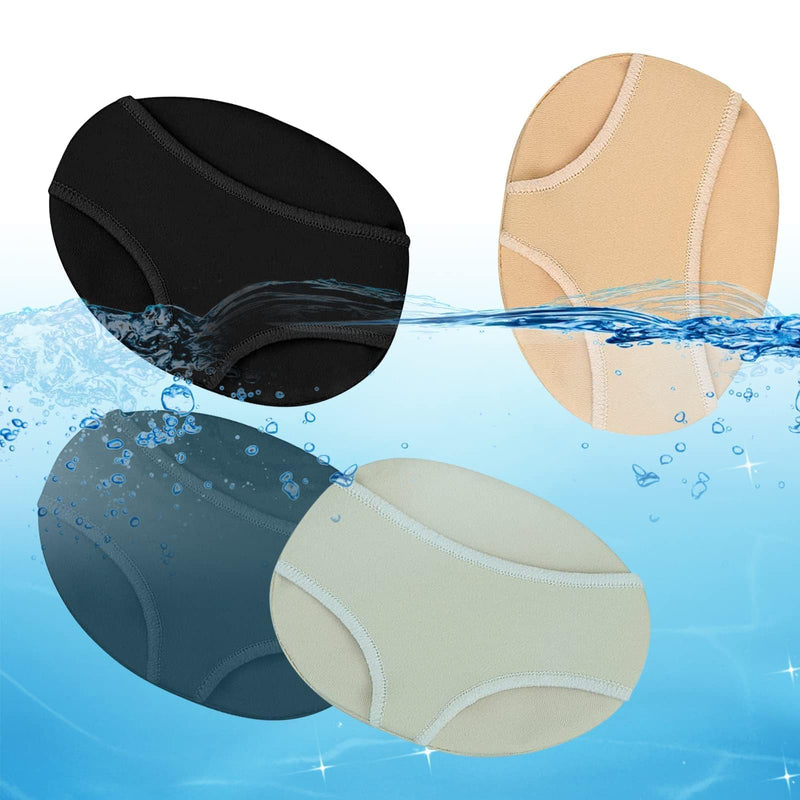 Pairs Metatarsal Pad Foot Pads Forefoot Pads Soft Ball of the Foot Cushions Forefoot Pads Bunion Cushions Soft Metatarsal Pads Fabric Forefoot Pads Metatarsal Pads (2 Black 2 Flesh) 2 Black 2 Flesh - NewNest Australia