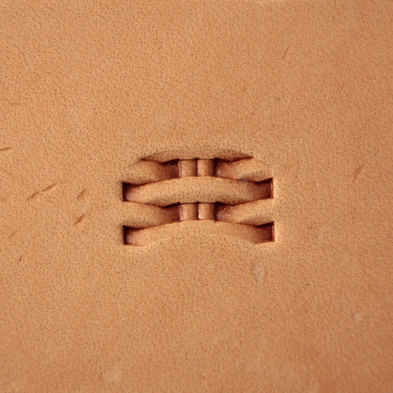 Basket Weave Leather Stamp Tool Stamps Stamping Carving Punches Tools Craft Leathercrafting - NewNest Australia