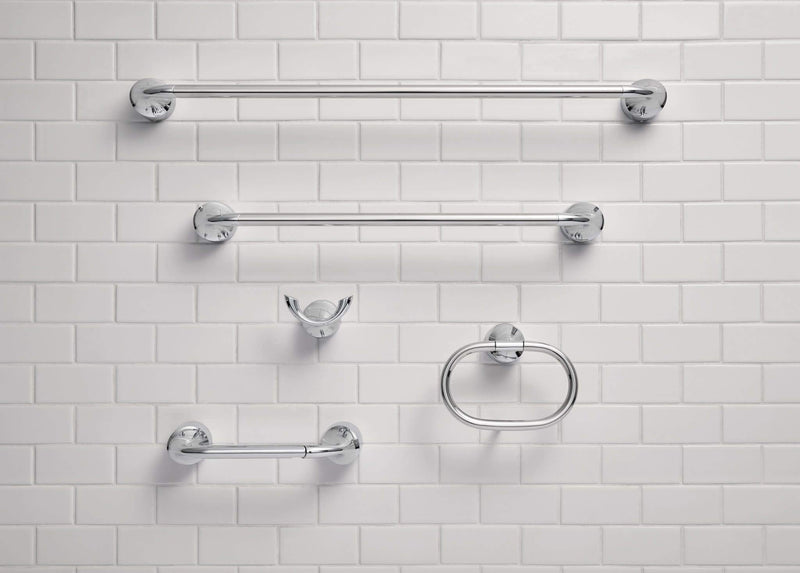 Moen MY3708CH Idora Double Post Pivoting Toilet Paper Holder, Chrome - NewNest Australia