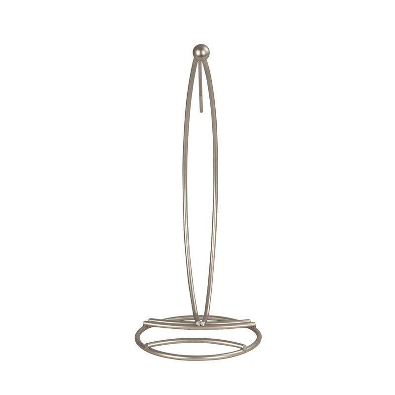 NewNest Australia - Spectrum Diversified Pantry Works Hanger Produce Saver Banana Holder & Kitchen Décor, Kitchen Countertop Fruit Tree & Hanging Fresh Food Storage, Satin Nickel 