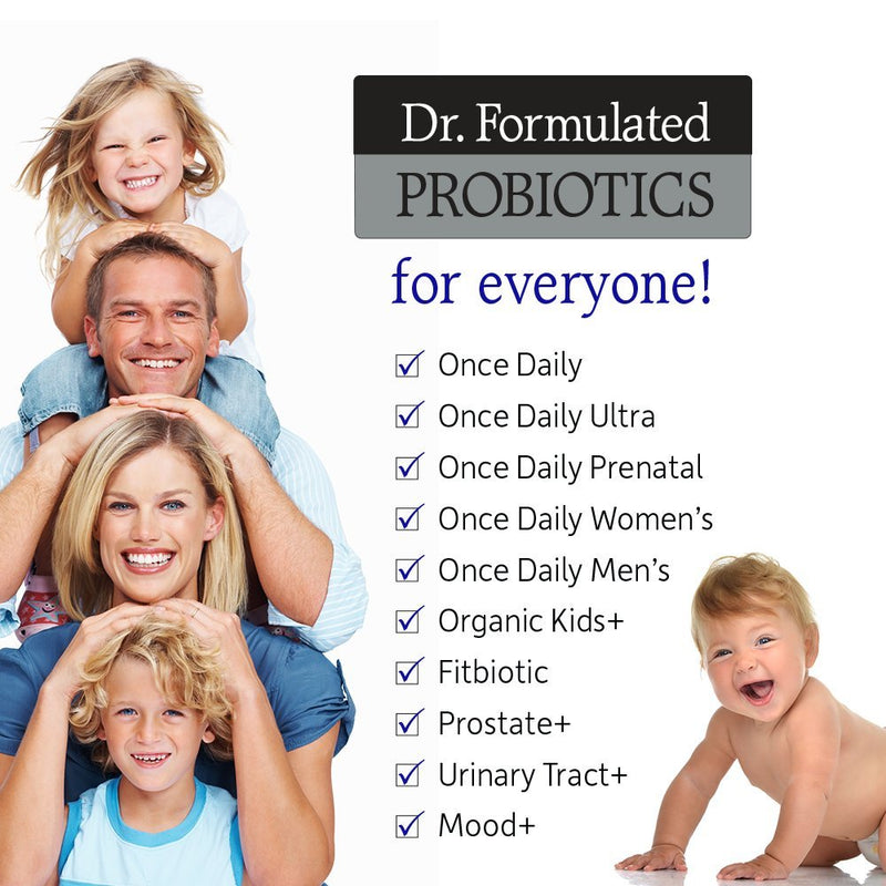 Garden of Life - Dr. Formulated Probiotics Once Daily Prenatal - Acidophilus and Bifidobacteria Probiotic Support for Mom and Baby - Gluten, Dairy, and Soy-Free - 30 Vegetarian Capsules Shelf Stable Probiotics - NewNest Australia