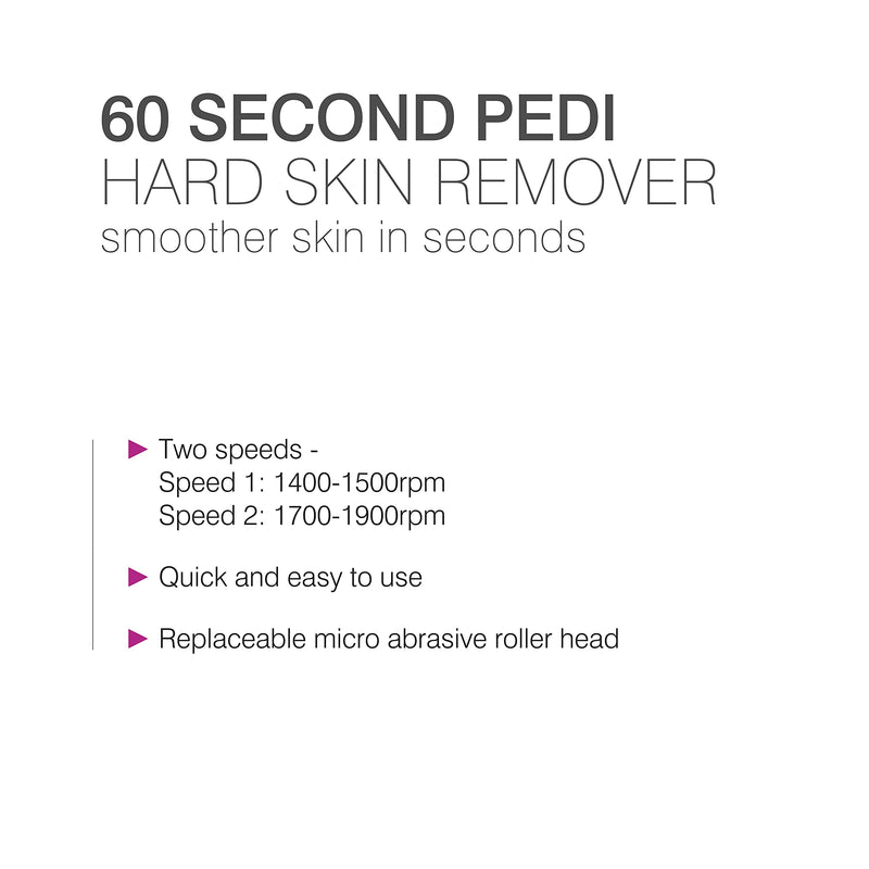 Rio 60 Second Pedi and Hard Skin Remover & Foot File - NewNest Australia