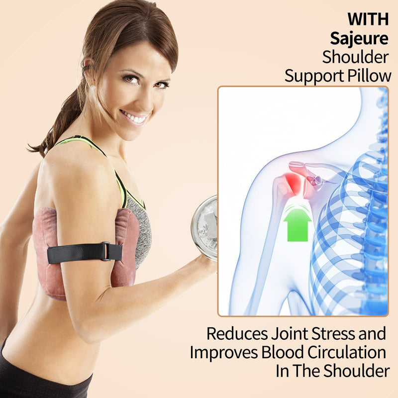 Shoulder Surgery Pillow for Shoulder Support - Rotator Cuff Brace Pillow for Sleeping, Comfortable Shoulder Pillow for Shoulder Pain Relief Side Sleepers, Arm Support Pillow After Surgery - NewNest Australia
