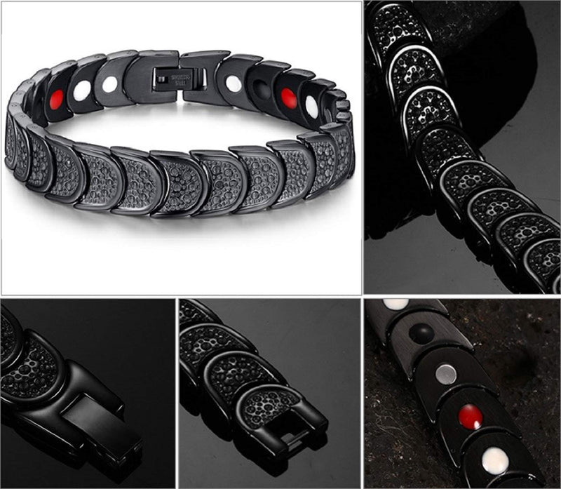 N3 ZELEK Magnetic Bracelet Women Stress Magnetic Bracelet Men Strong Magnet BIO Energy Bracelet Health Magnetic Bracelets Bracelet Women Magnetic Wristband Bangle Men Bangle Women Wristband Women Engraved - NewNest Australia
