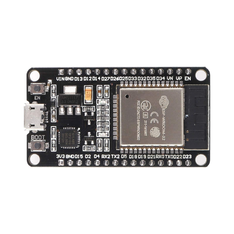 Aokin ESP32 ESP-WROOM-32 Development Board 2.4 GHz WiFi and Bluetooth Dual Cores Microcontroller ESP-WROOM-32 Chip for Arduino NodeMCU, 2 Pcs 2Pcs - NewNest Australia