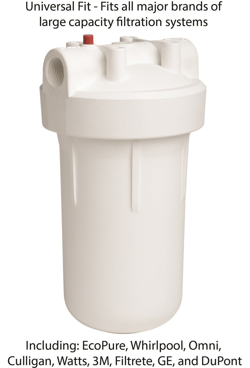 EcoPure EPW4P Pleated Whole Home Replacement Water Filter-Universal Fits Most Major Brand Systems, White/Blue - NewNest Australia