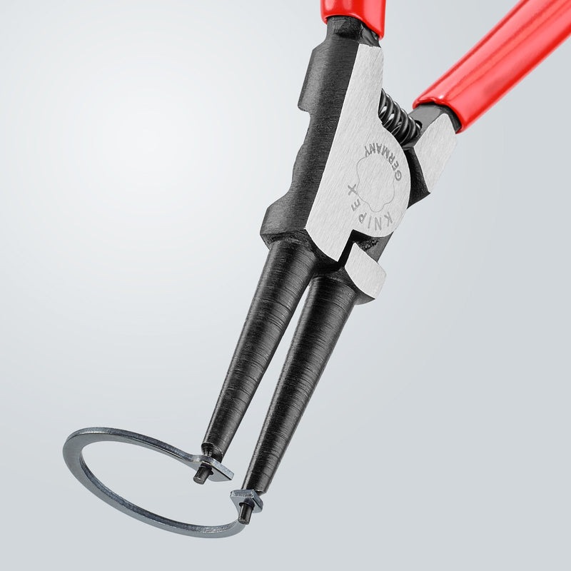 KNIPEX Tools - Circlip Pliers, External, Straight, 3/4"-2 23/64" Shaft Dia. (4611A2) - NewNest Australia