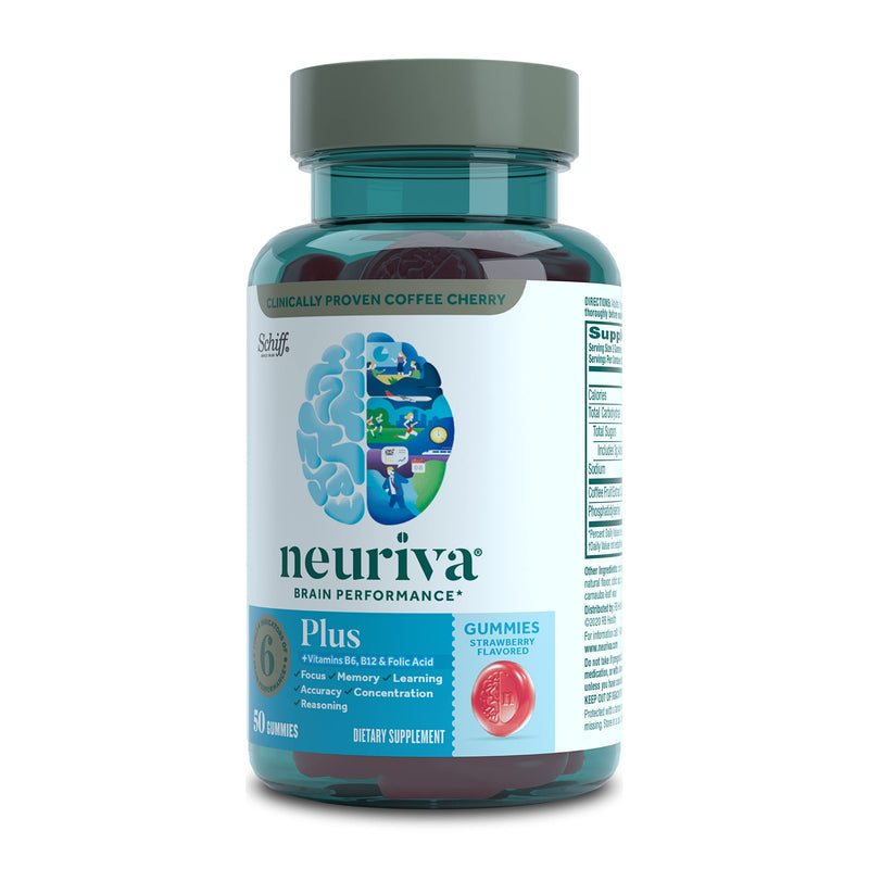 Neuriva Plus Brain Health Support Gummies, Strawberry - 50 ct - NewNest Australia