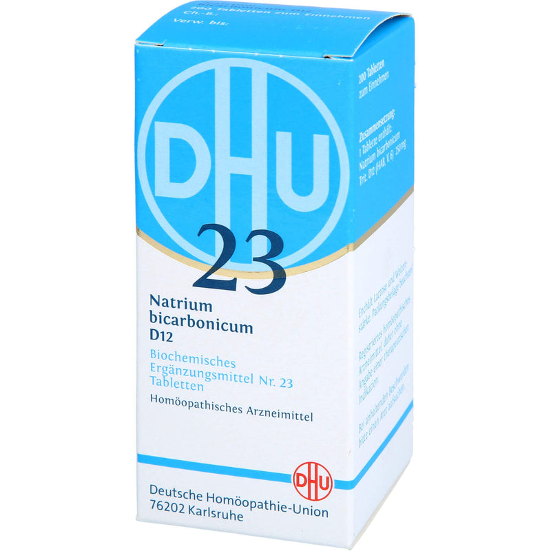 DHU Schüßler salt No. 23 sodium bicarbonicum D12 tablets, 200 tablets - NewNest Australia