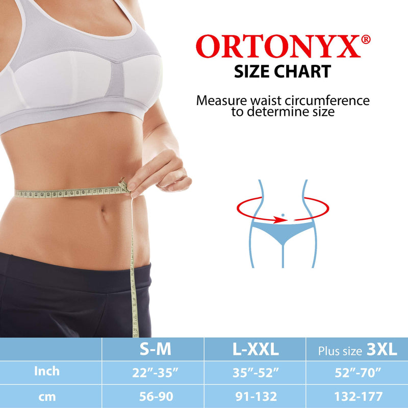 ORTONYX 6.25" Abdominal Binder for Men and Women/Postpartum Post-operative Post-surgery Wrap/Abdomen Navel Umbilical Hernia Support Belt / 524006 Beige L/XXL L/XXL (35"-52") - NewNest Australia