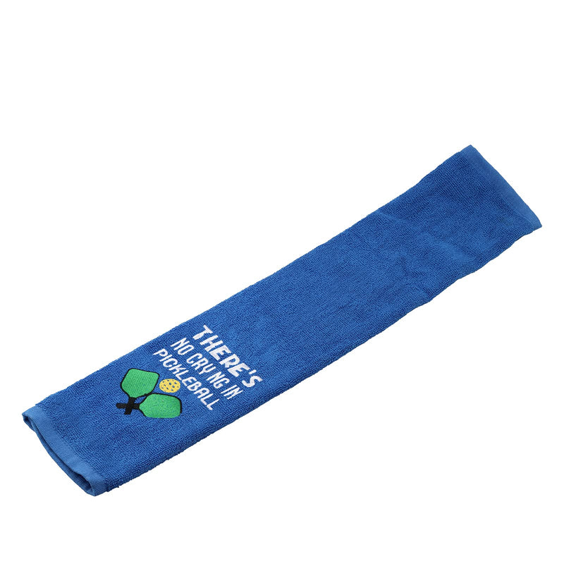 Pickleball Towel There's No Crying in Pickleball Player Embroidered Sports Teem Hand Towel Gift for Pickleball Player (No Crying in Pickleball) - NewNest Australia