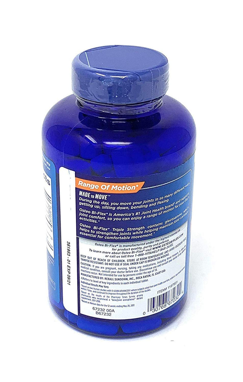 Osteo Bi Osteo Bi Flex Tripple Strength Supplement (200Count), 200Count - NewNest Australia