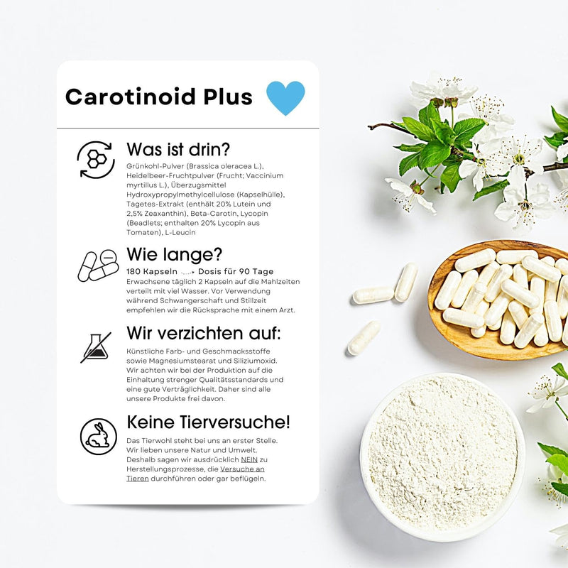 Fair & Pure® - carotenoid complex with beta-carotene - lutein - lycopene, among others - vegan - without magnesium stearate - 180 carotenoid capsules - NewNest Australia