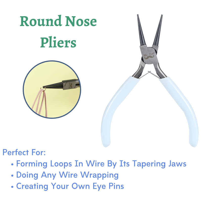 Mr. Pen- Jewelry Pliers, 3 Pack, Jewelry Making kit, Pliers for Jewelry Making, Mini Pliers, Wire Cutters for Jewelry Making, Chain Nose Pliers, Craft Pliers, Earring Pliers - NewNest Australia