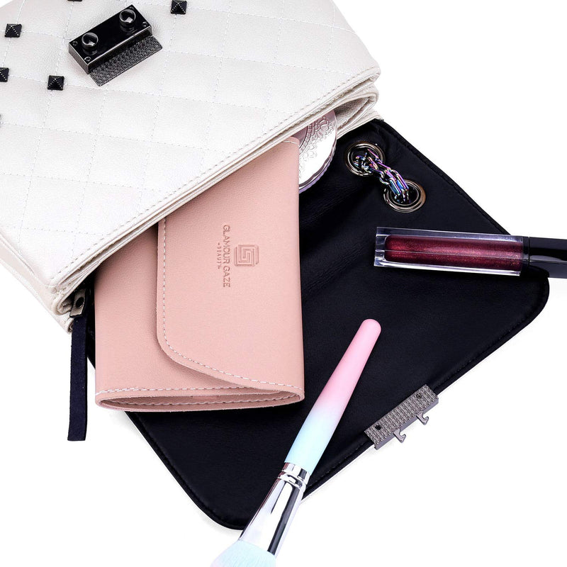 Manicure Set Glamour Gaze Manicure Pedicure Kit Nail Clippers 16 in 1 Professional Stainless Steel Cuticle trimmer Grooming Kit for Men Women with Storage Travel Case Pink - NewNest Australia
