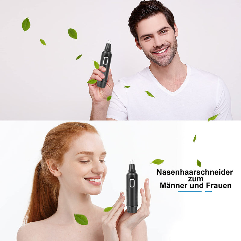 Nose Hair Trimmer Nose Hair Trimmer Ear Hair Trimmer, Nose and Ear Hair Trimmer, Eyebrow Lip Hair Painless Epilator, IPX7 Washable Facial Hair Remover for Men and Women - NewNest Australia