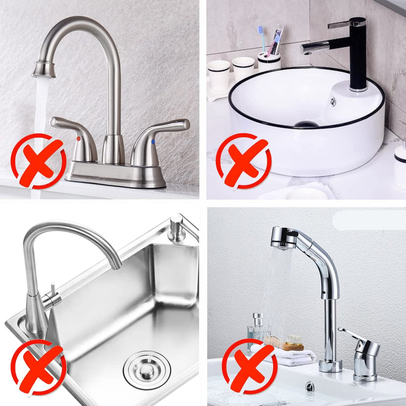 Kitchen Faucet Sink Splash Guard, Silicone Faucet Water Catcher Mat – Sink Draining Pad Behind Faucet, Grey Rubber Drying Mat for Kitchen & Bathroom Countertop Protect - NewNest Australia